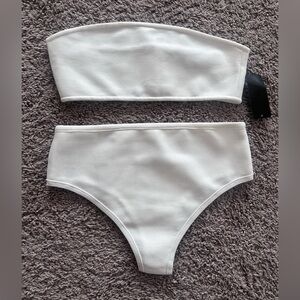 Brand New Bandage Bandeau Panty Two Piece Undergarments Set